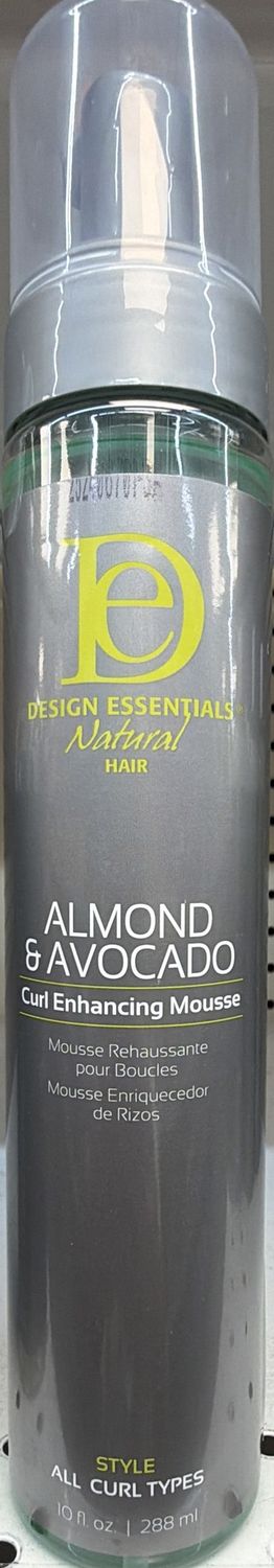 D/E ALMOND &amp; AVOCADO CURL MOUSSE 10OZ