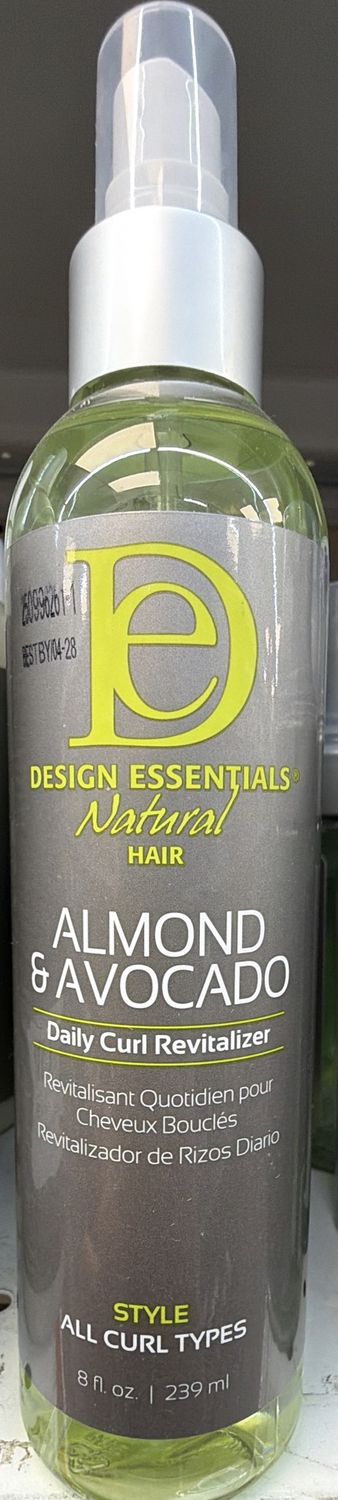 D/E ALMOND &amp; AVOCADO DAILY CURL REVITALIZER 8OZ