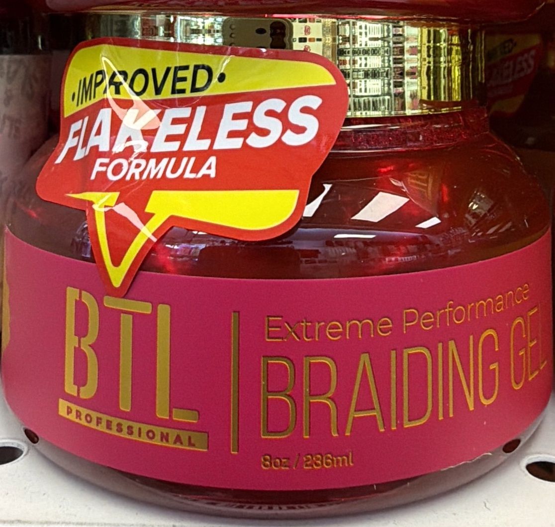 BTL BRAIDING GEL EXTREME PINK 8OZ