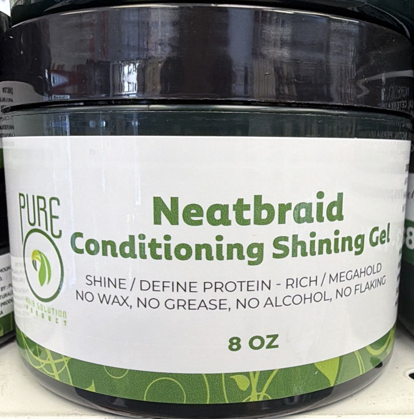 PURE O NEAT BRAID CONDITIONING GEL 8OZ