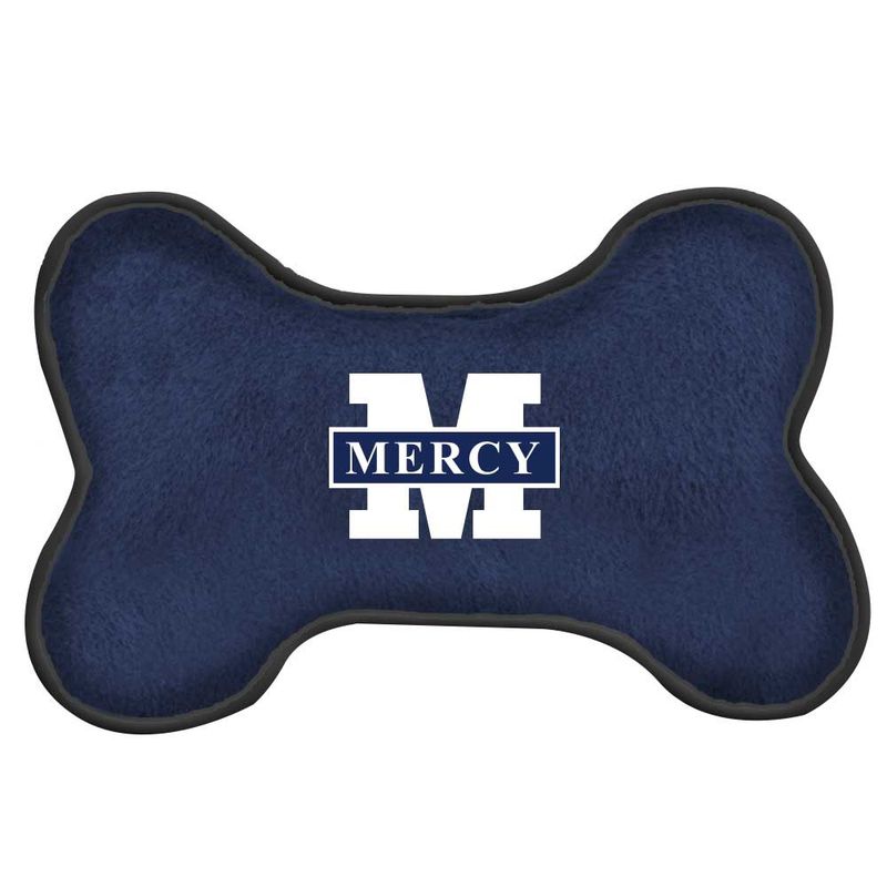 Embroidered Bone Squeak Toy