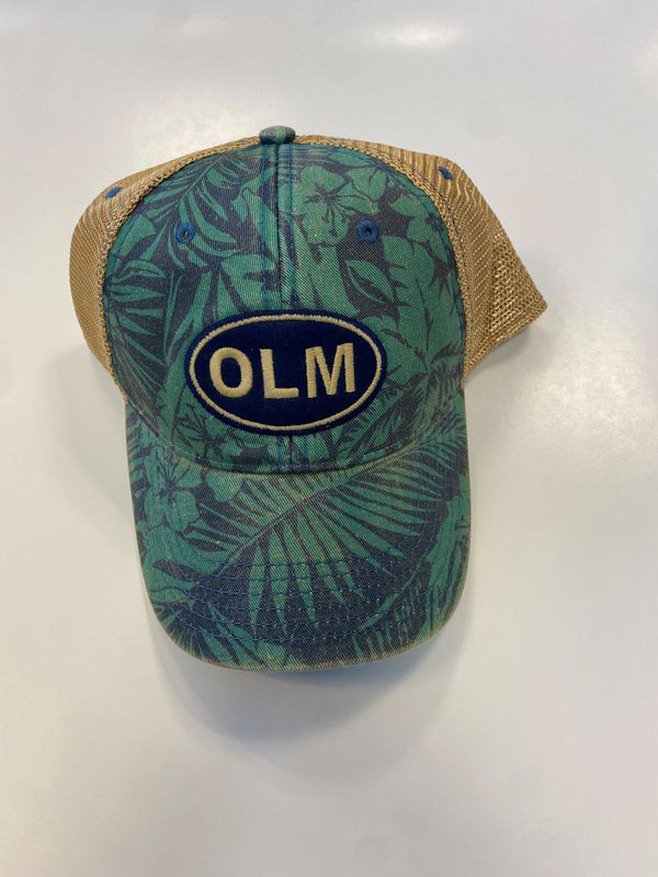 Legacy OLM Trucker Hat (palm trees)