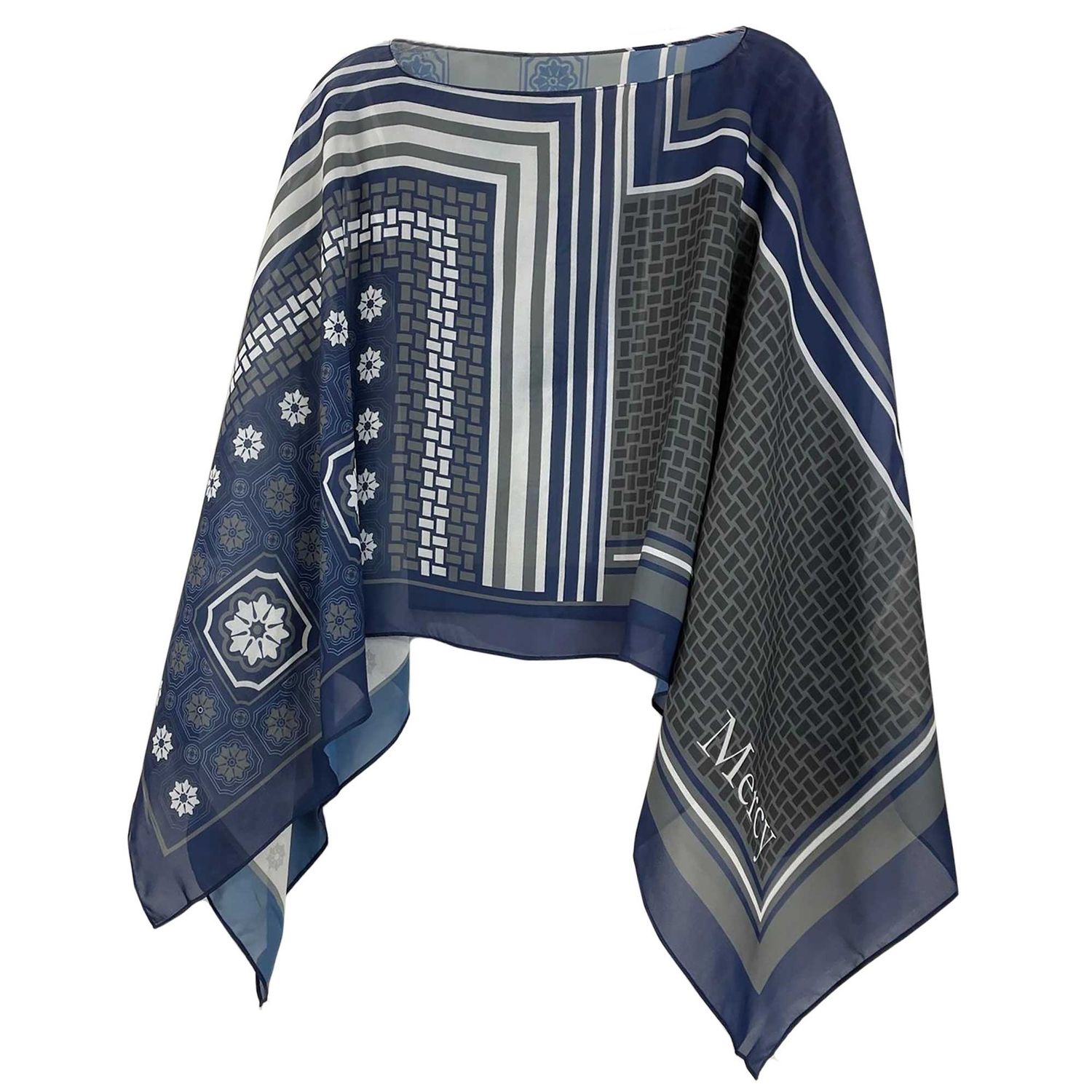 Emerson Street Nova Scarf Poncho, Sizes: 1X-large