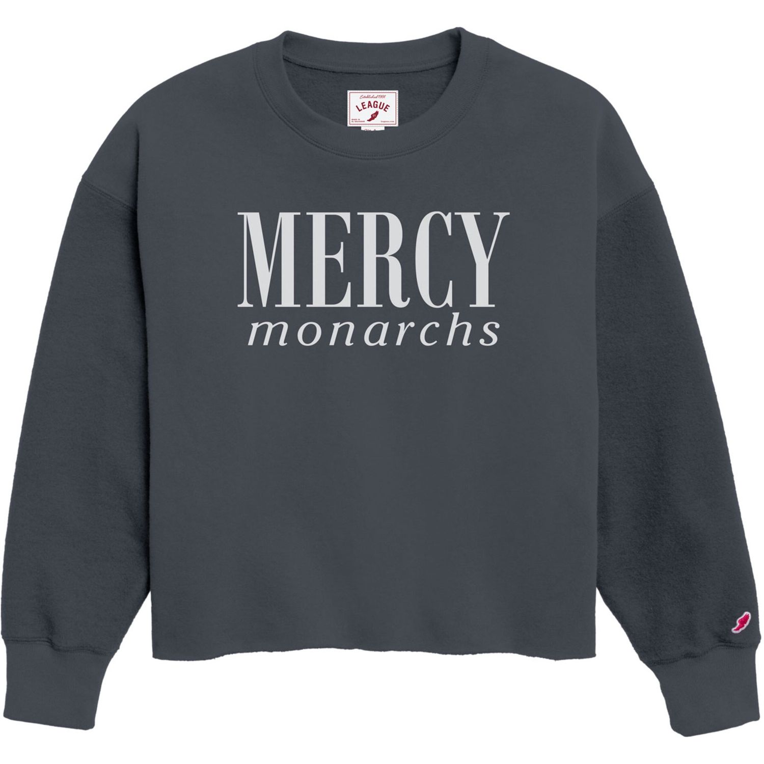 league reverse fleece crew