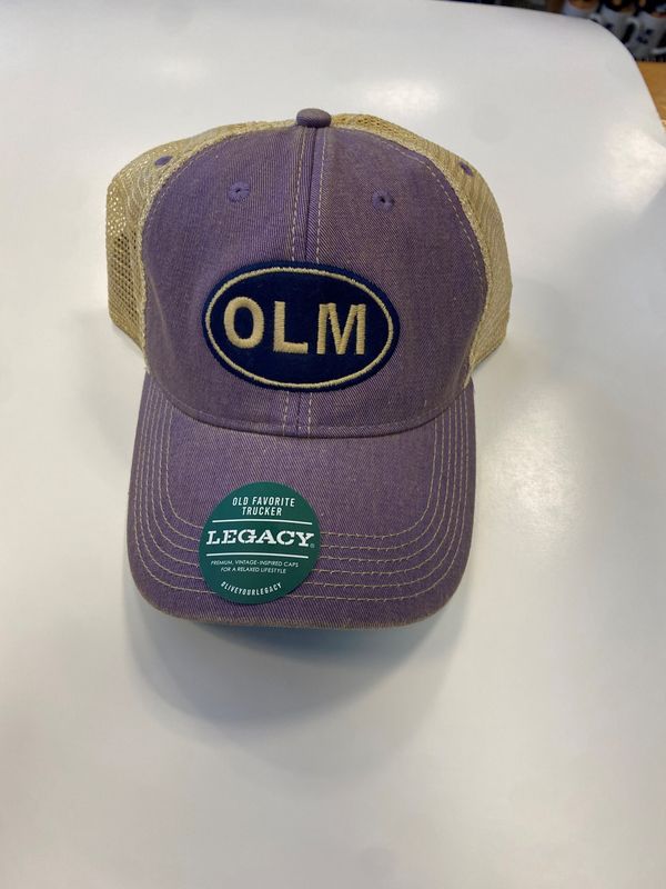 OLM trucker hat (lavender)
