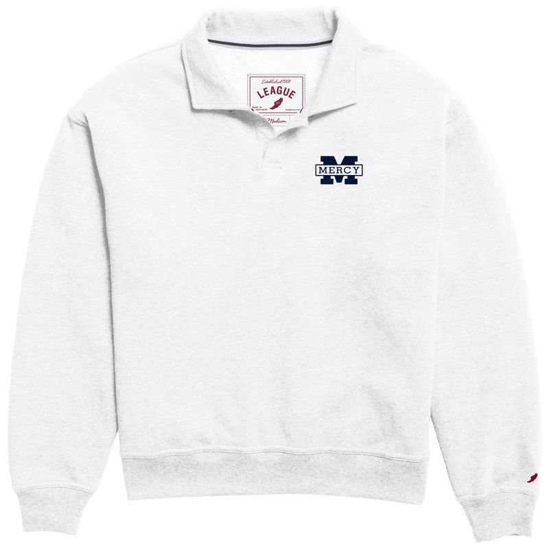 league victory springs collar(Heather varsity white)