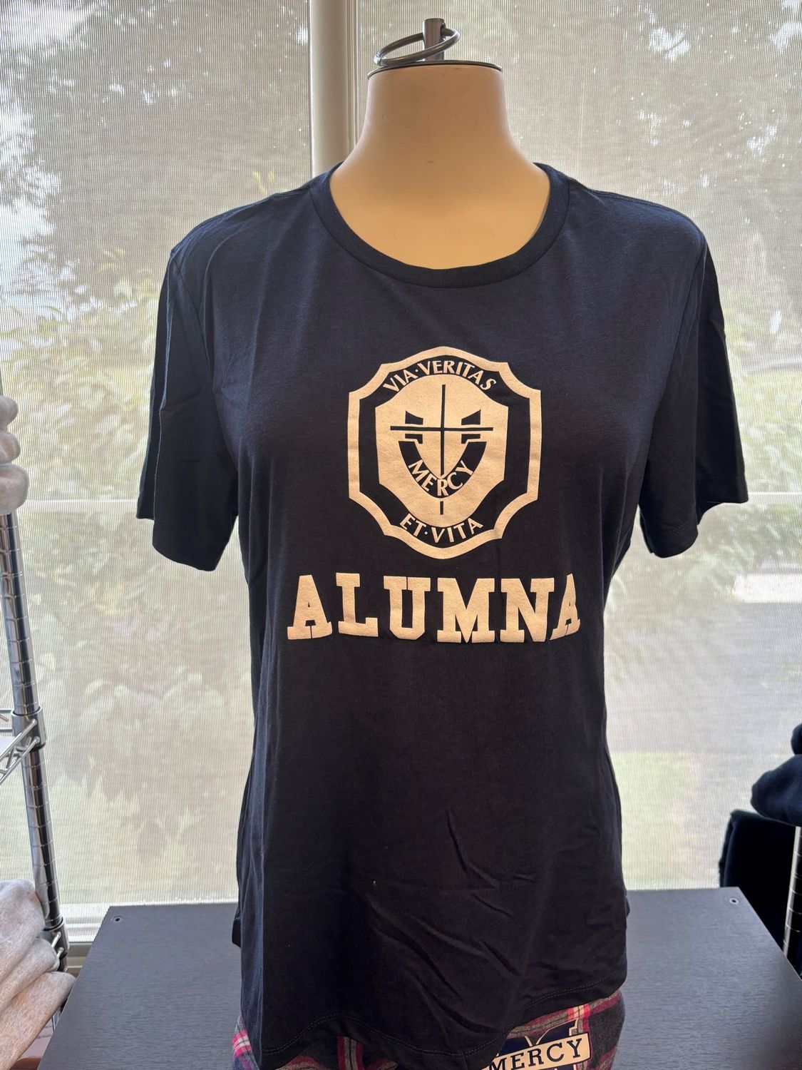 alumna tee short sleeve(navy)