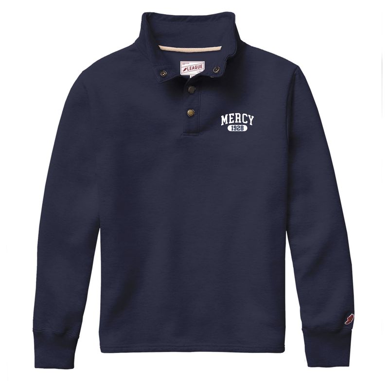 League Snap Up Fleece (NAVY)