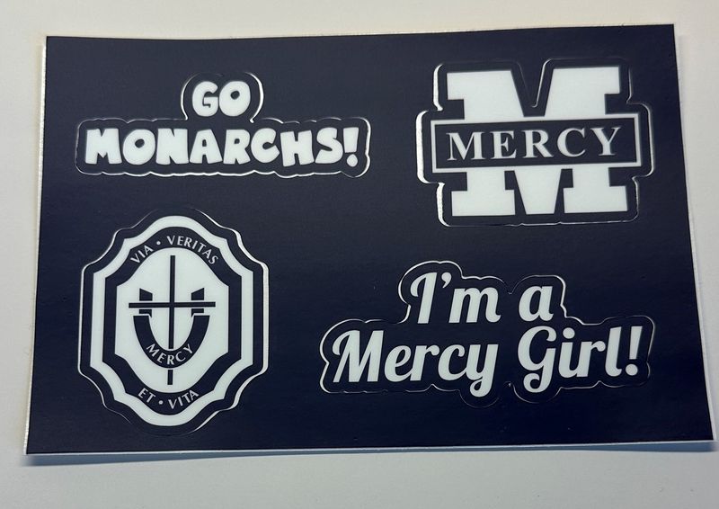 Mercy Logo Sticker Sheet