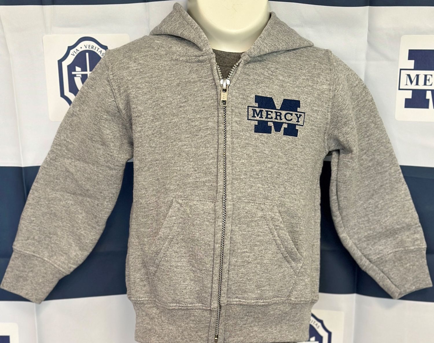 Toddler Full Zip Hooded Sweatshirt