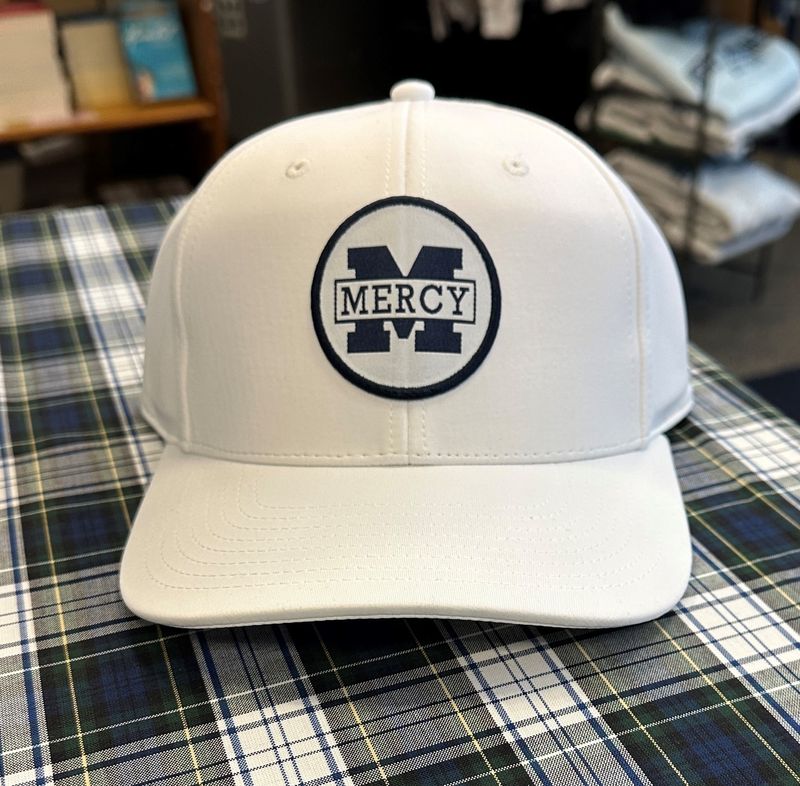 MV  MBlock Patch Hat White