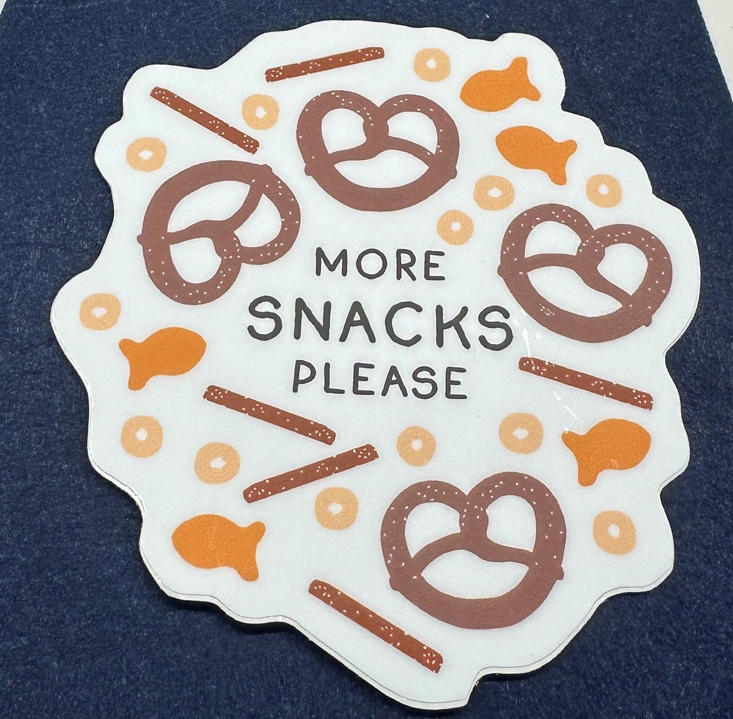 More Snacks Please Sticker