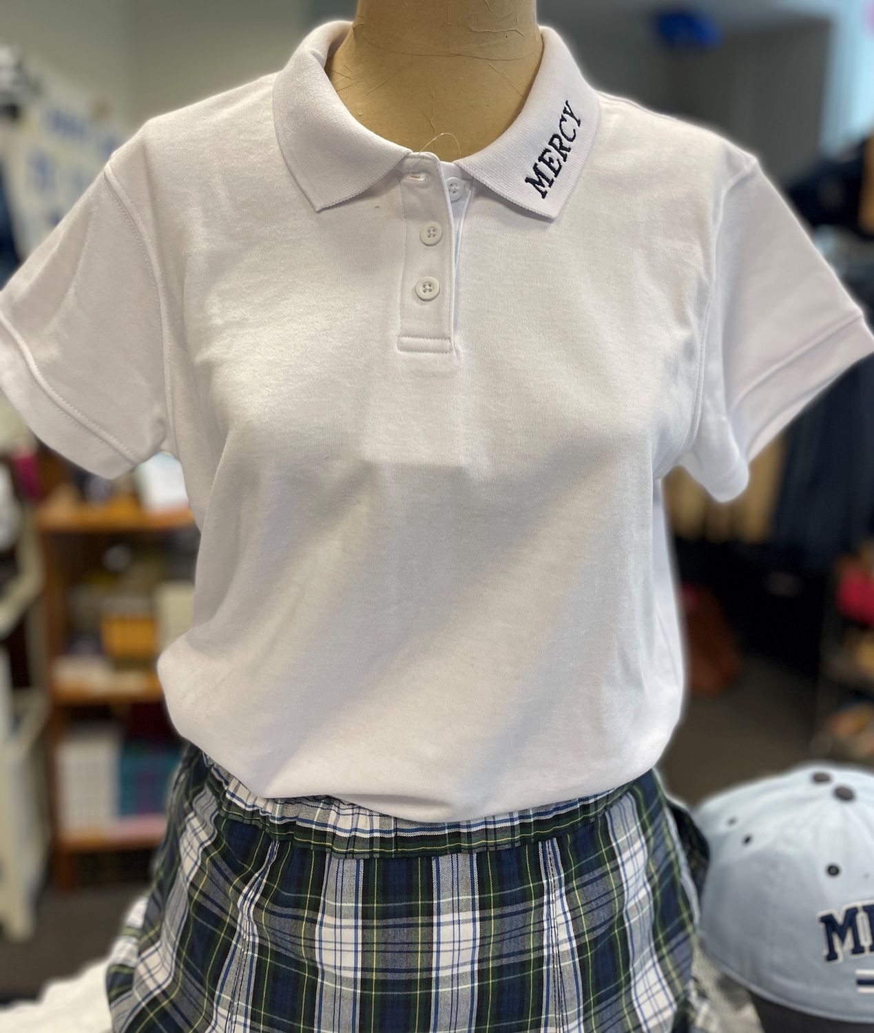 Junior Uniform Classroom Polo(white)