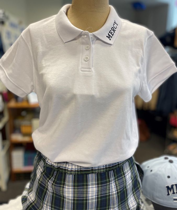 Junior Uniform Classroom Polo(white)