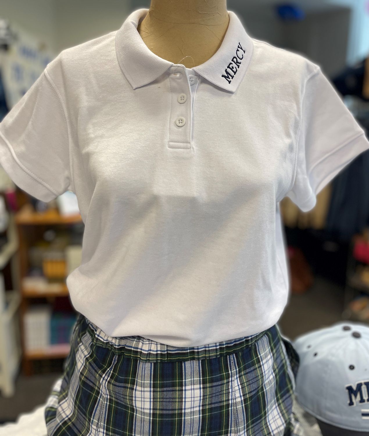 Junior Uniform Classroom Polo(white)