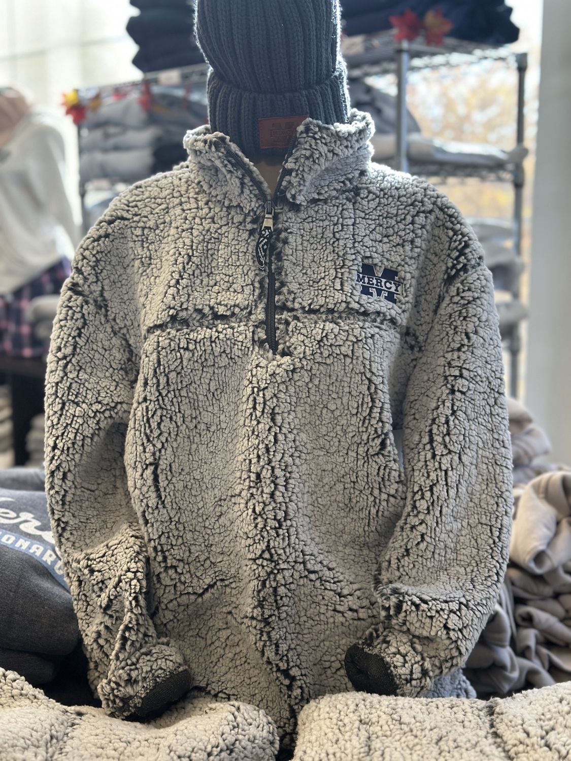 Mblock Sherpa Quarter Zip