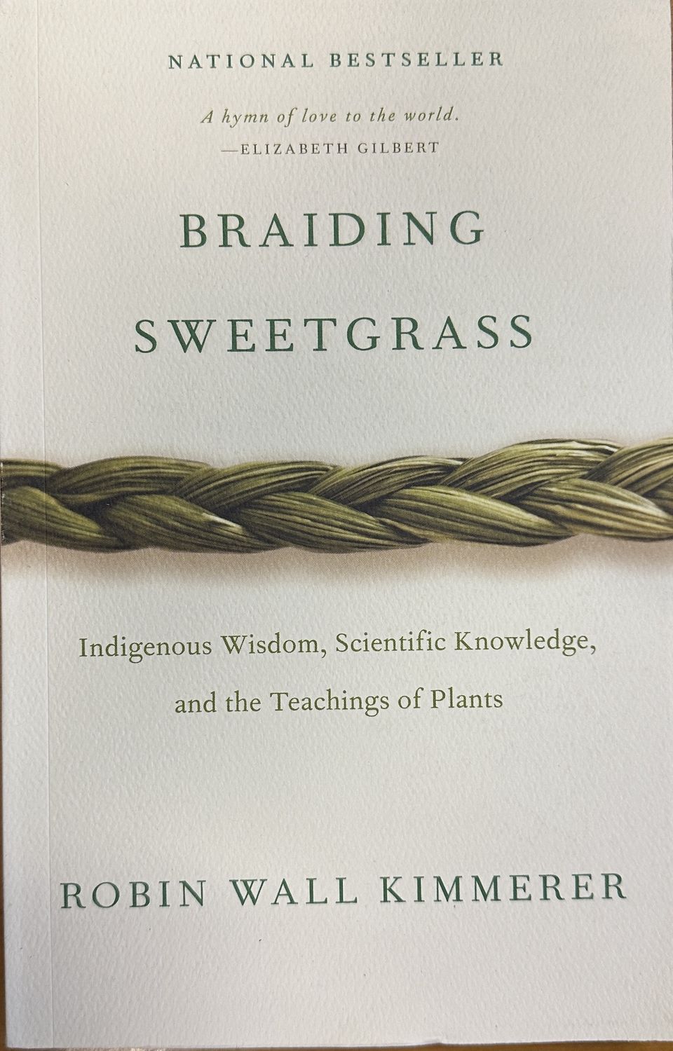 Braiding Sweetgrass (Eng 11)