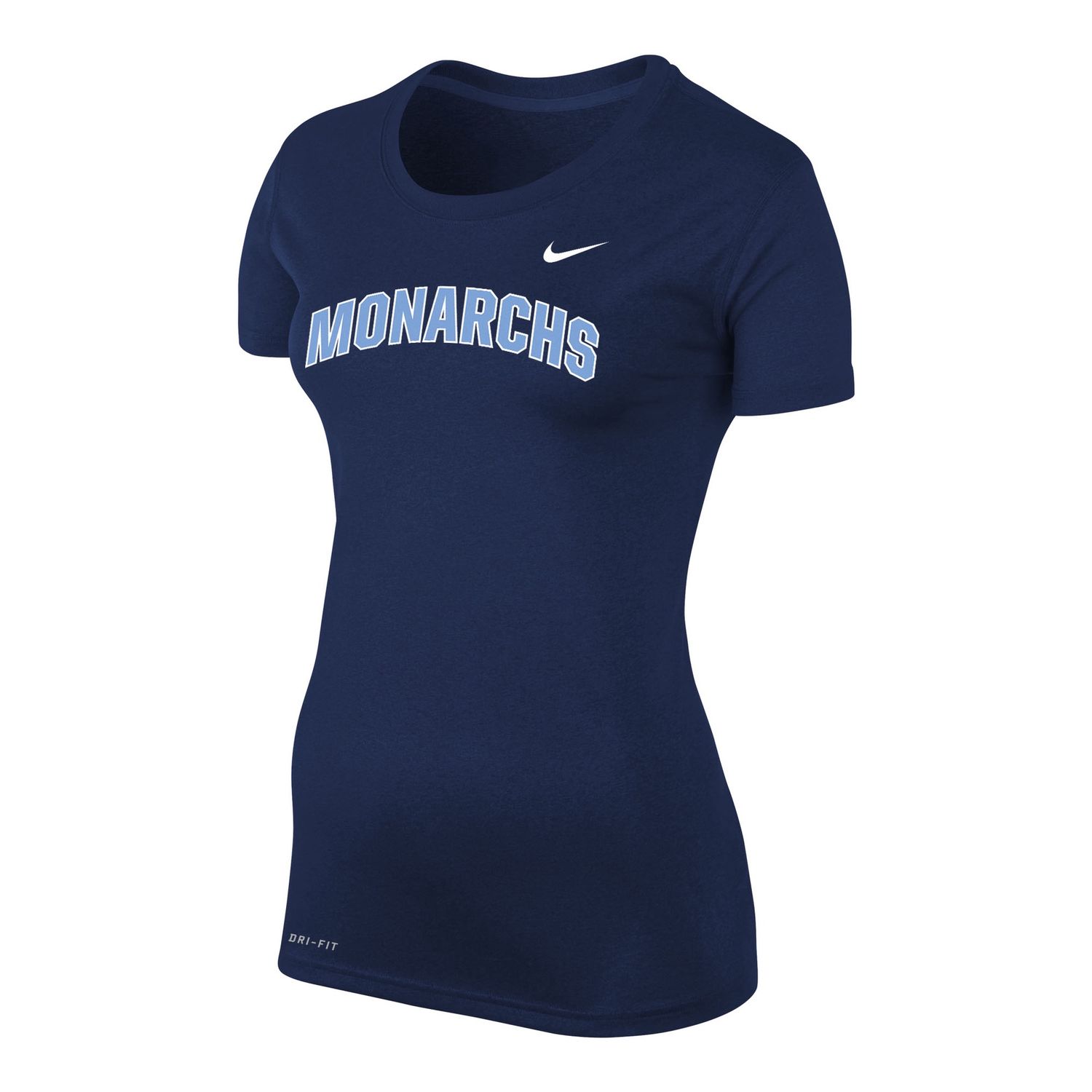 Nike Ladies Dri Fit Legend Short Sleeve(Navy-Monarchs)