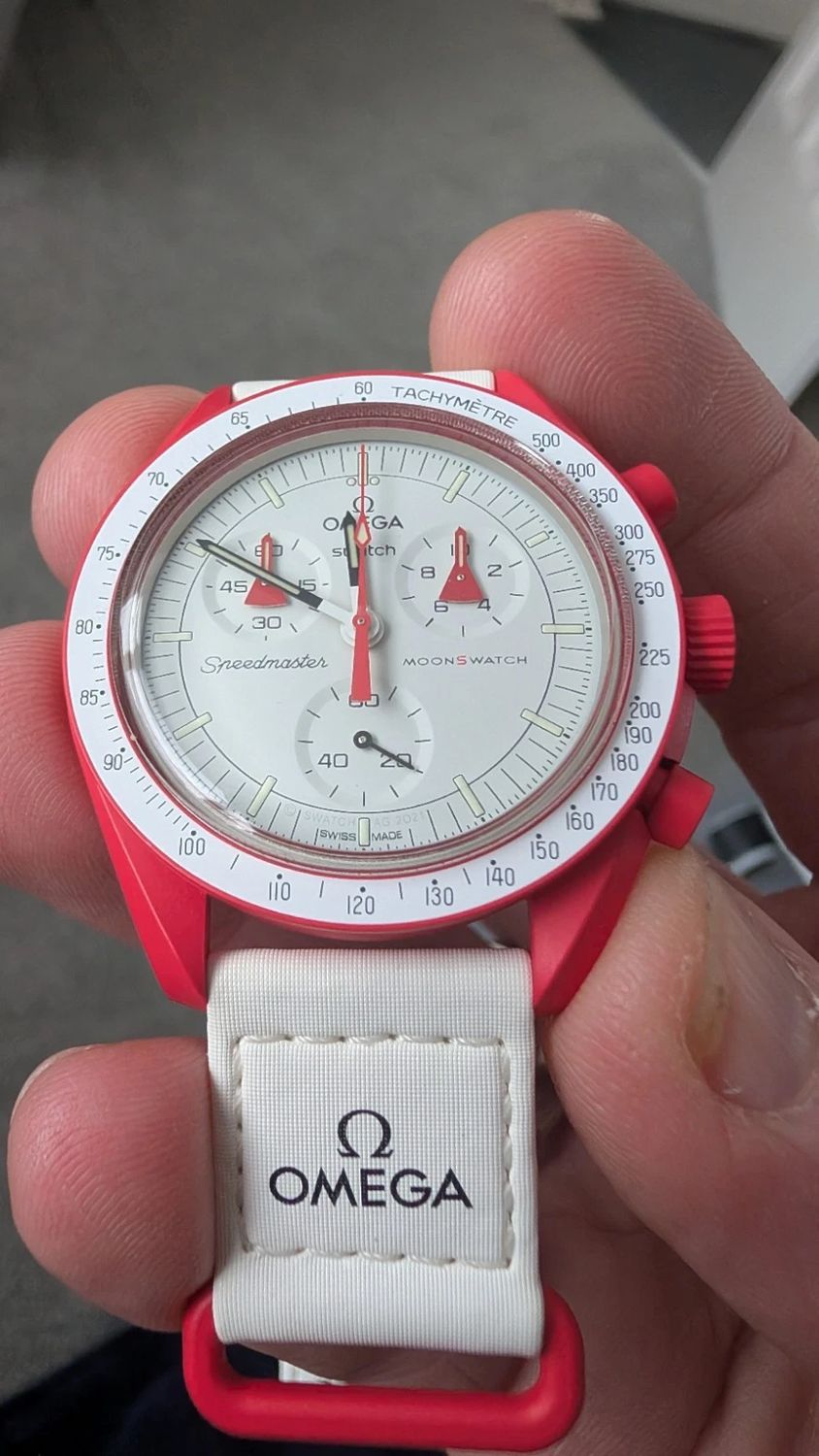 Omega x Swatch - Mission To Mars