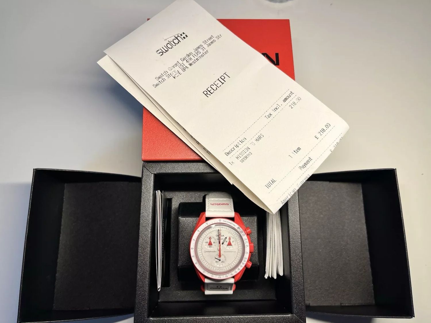 Omega x Swatch - Mission To Mars