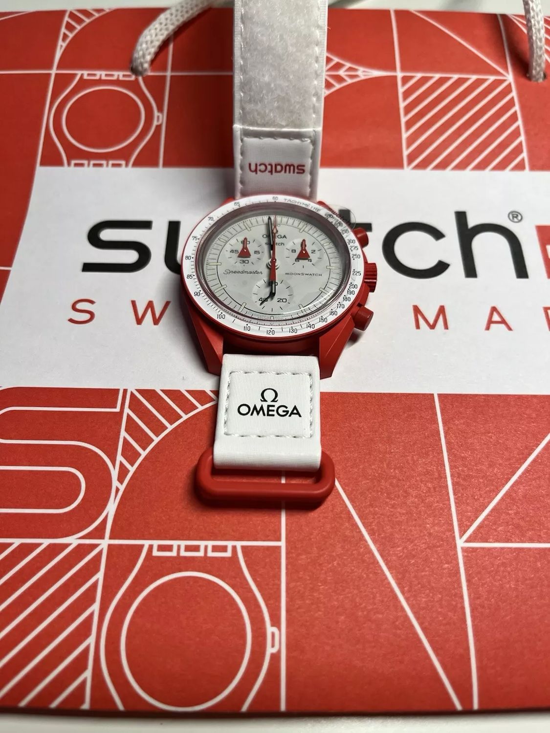 Omega x Swatch - Mission To Mars