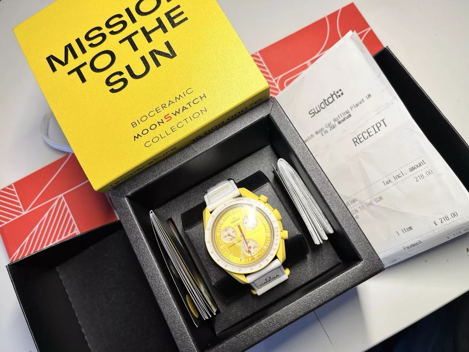 Omega x Swatch - Mission To The Sun