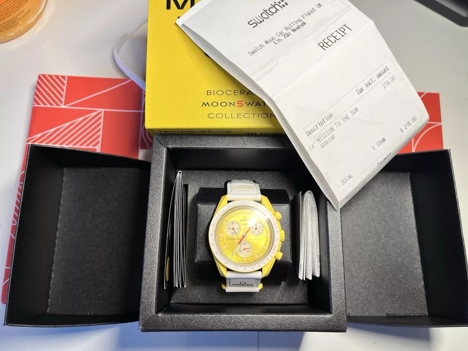 Omega x Swatch - Mission To The Sun