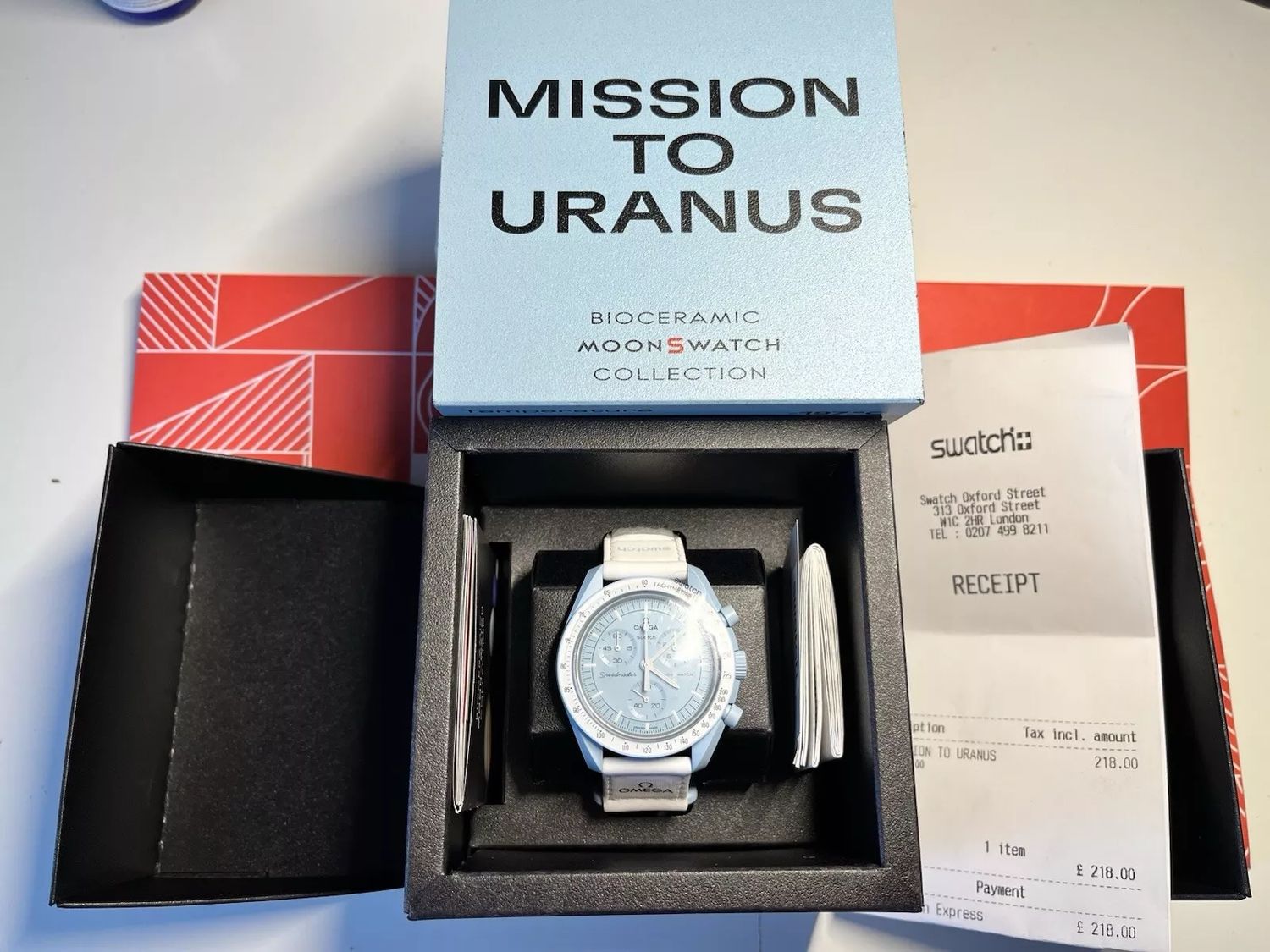 Omega x Swatch - Mission To Uranus