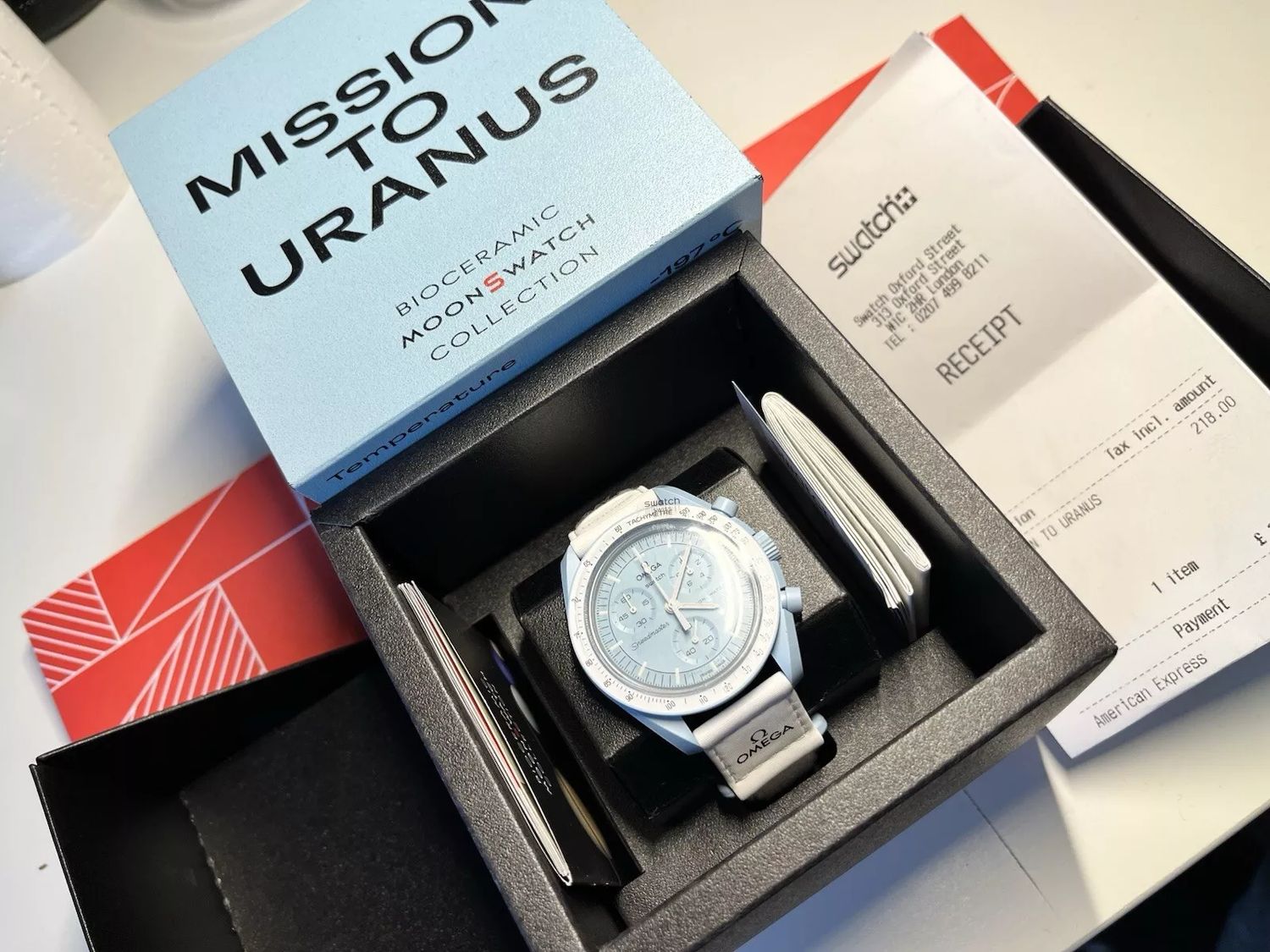 Omega x Swatch - Mission To Uranus