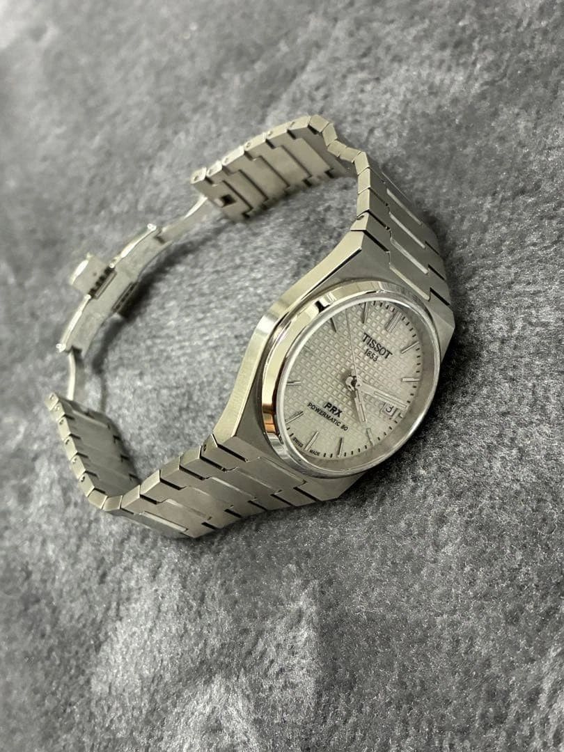 Tissot PRX Powermatic 80 Mother of Pearl Dial 35mm Stainless Steel Watch – T137.207.11.111.00