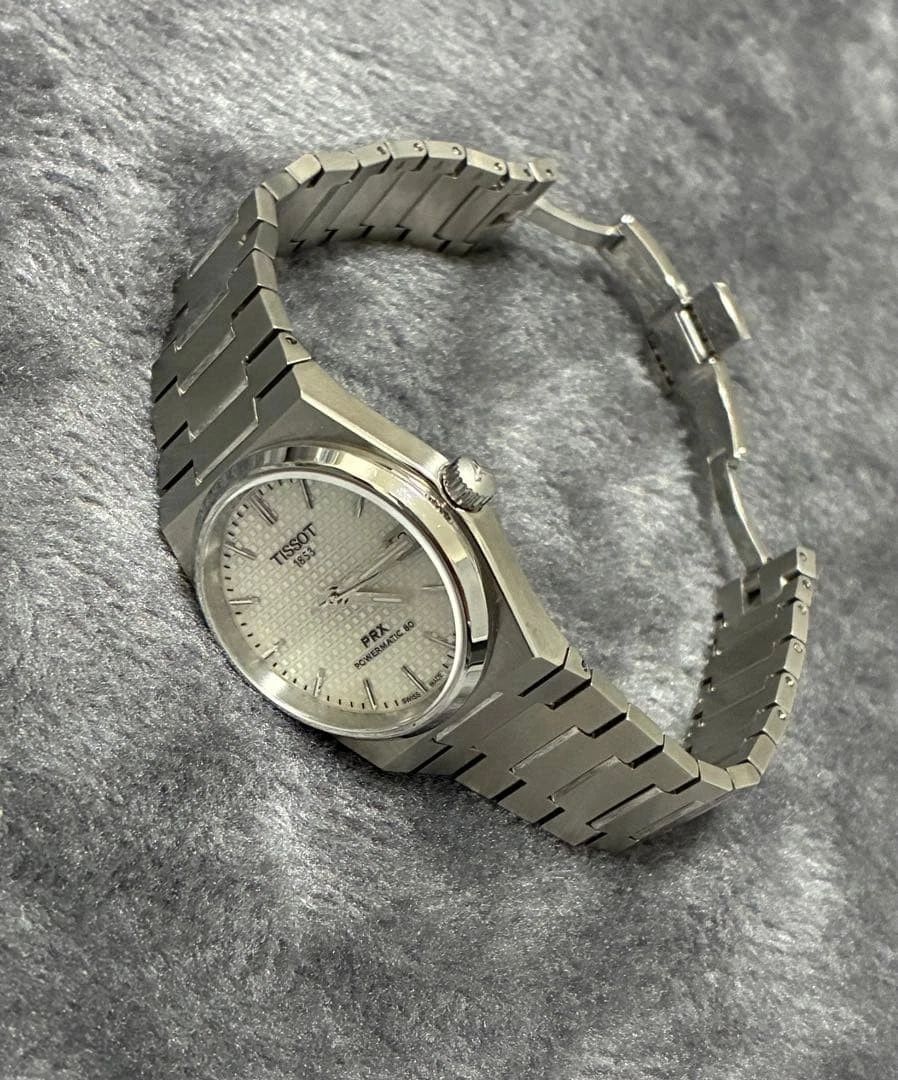 Tissot PRX Powermatic 80 Mother of Pearl Dial 35mm Stainless Steel Watch – T137.207.11.111.00