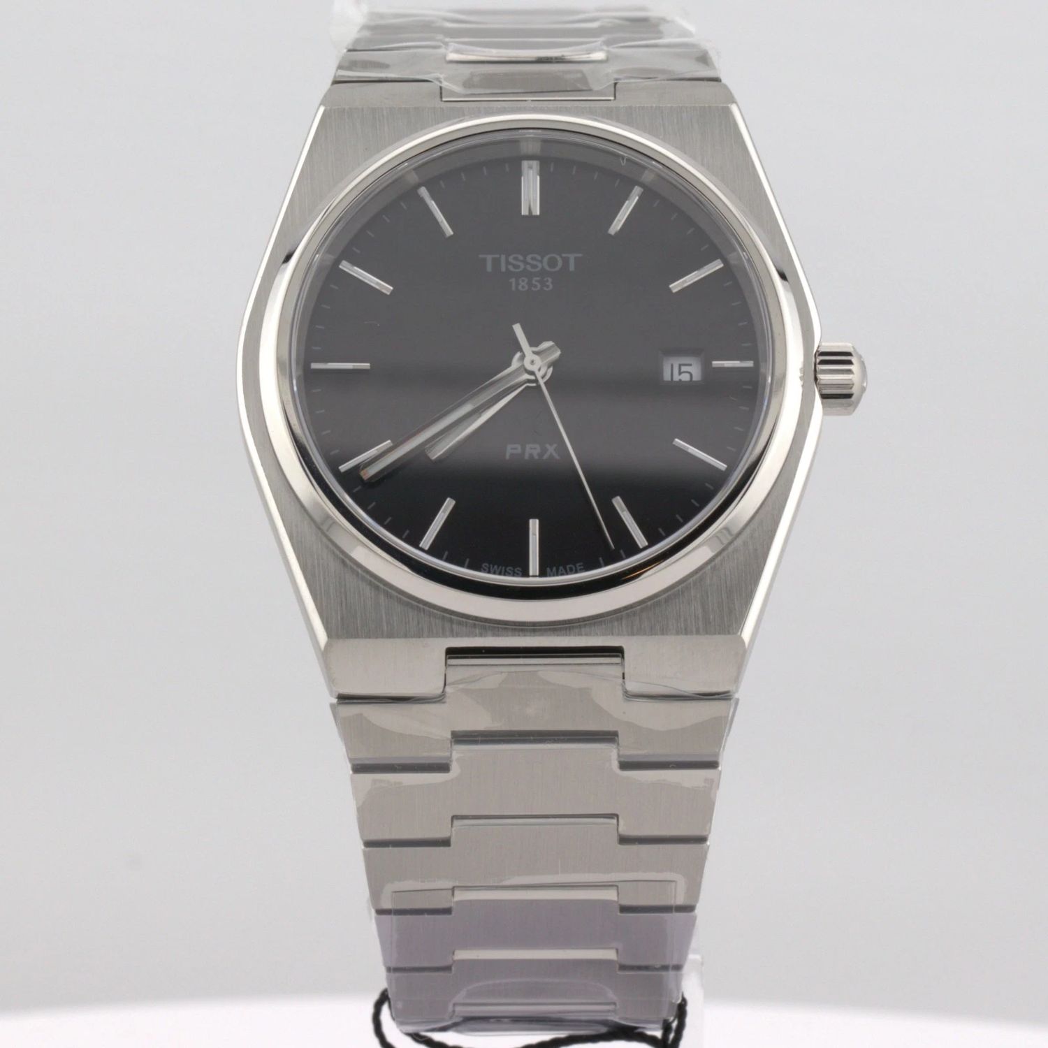 Tissot PRX Quartz Black Dial 40mm Stainless Steel Watch – T137.410.11.051.00