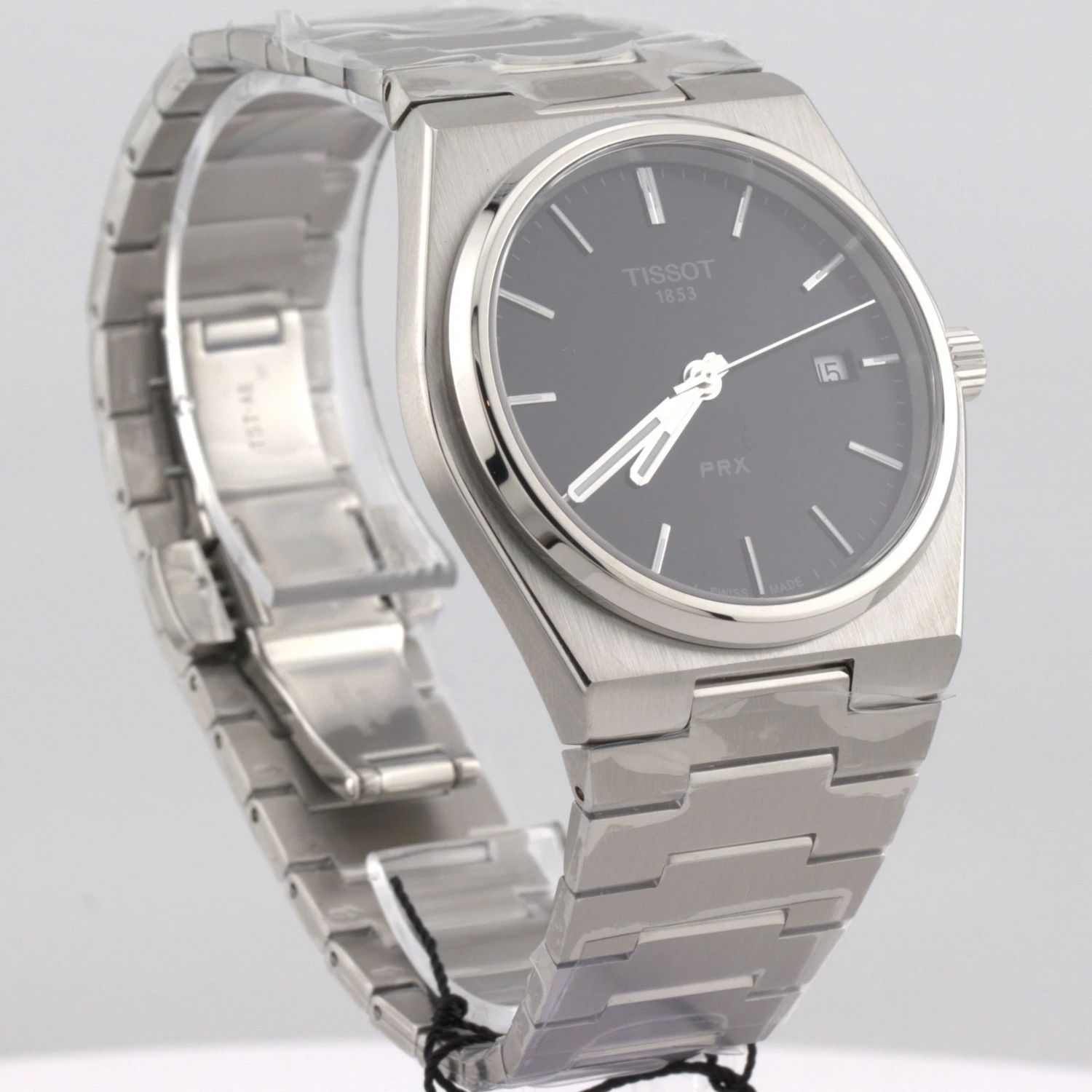 Tissot PRX Quartz Black Dial 40mm Stainless Steel Watch – T137.410.11.051.00
