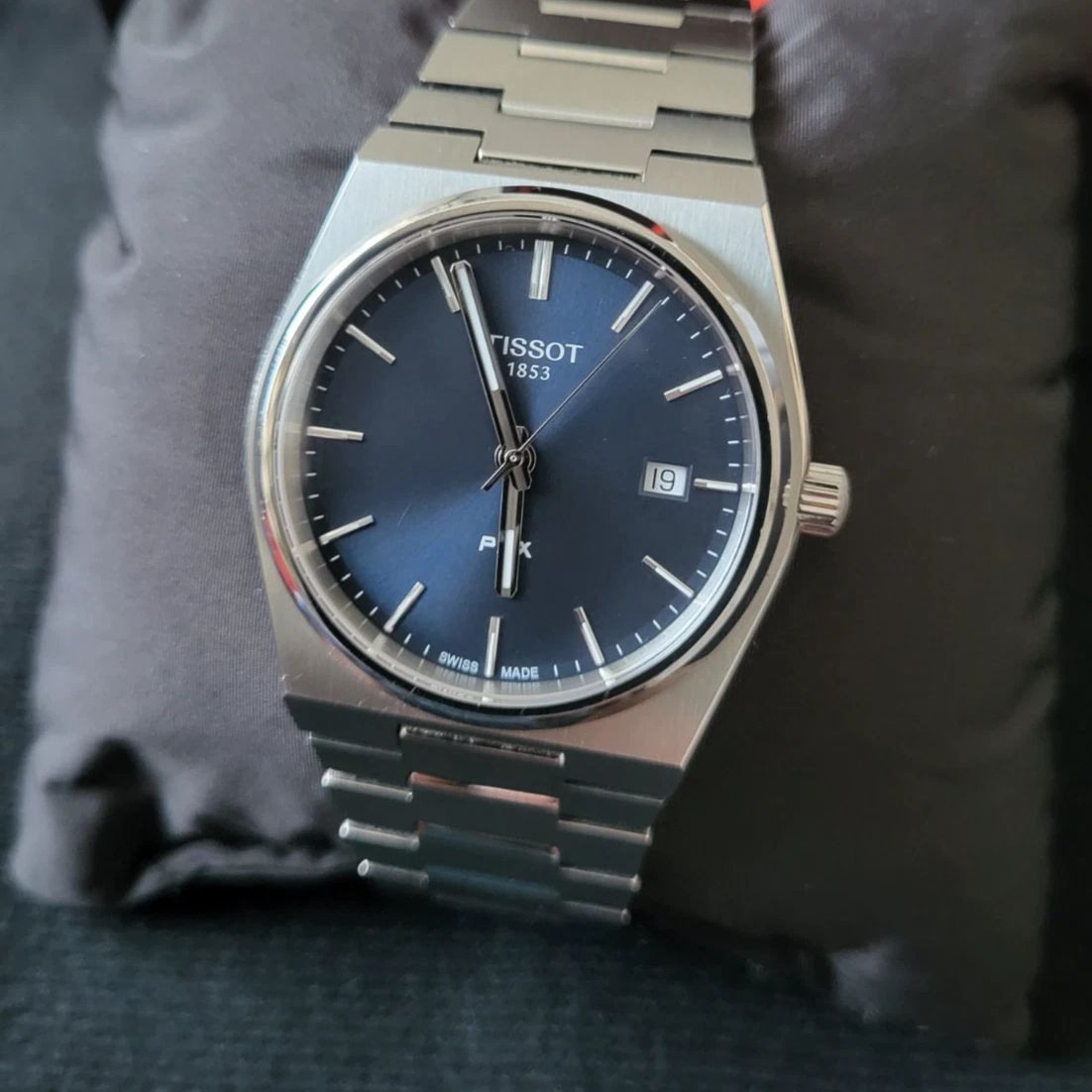 Tissot PRX Quartz Blue Dial 40mm Stainless Steel Watch – T137.410.11.041.00