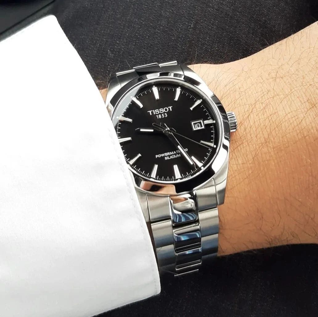 Tissot PRX T127.407.11.051.00 Gentleman Powermatic 80 Silicium T-Classic Men's Watch