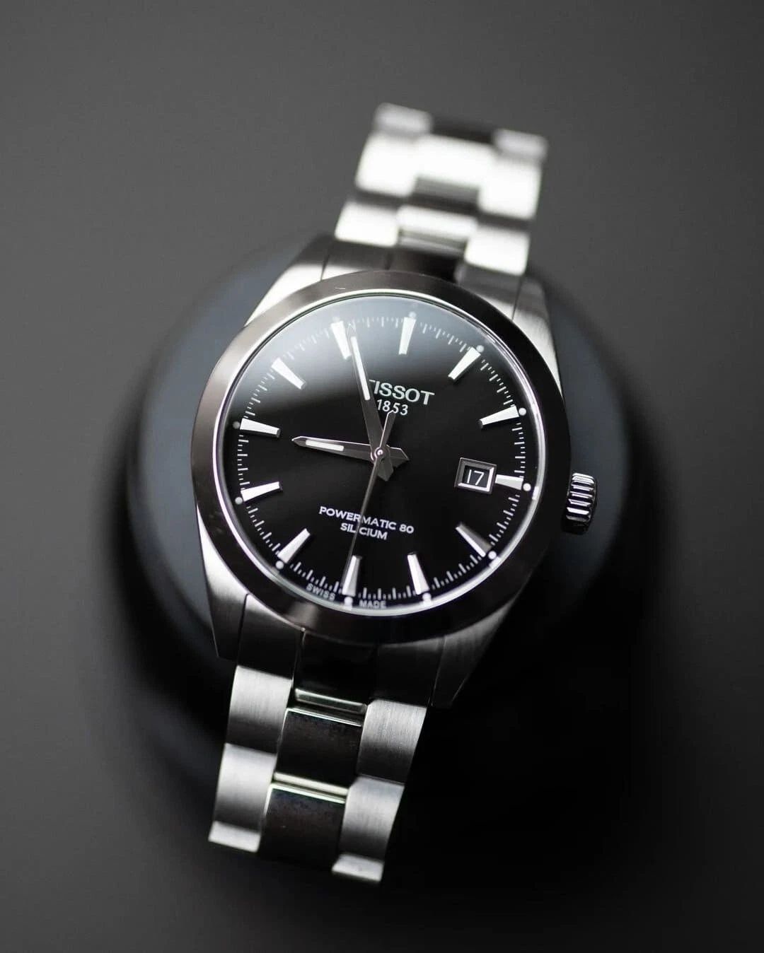 Tissot PRX T127.407.11.051.00 Gentleman Powermatic 80 Silicium T-Classic Men's Watch