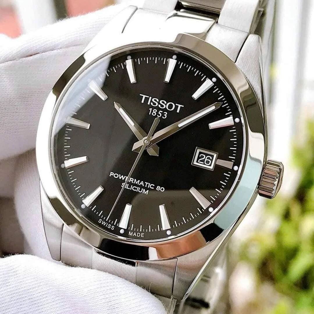 Tissot PRX T127.407.11.051.00 Gentleman Powermatic 80 Silicium T-Classic Men's Watch