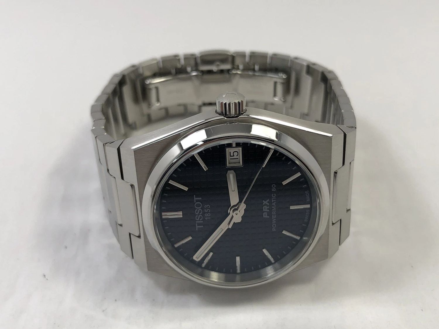 Tissot PRX T137.407.11.041.00 — 40mm blue dial Powermatic 80