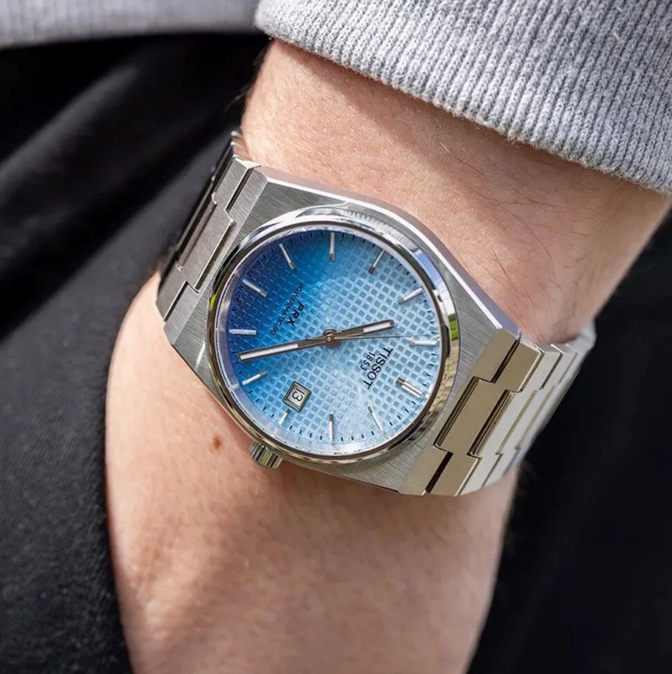 Tissot PRX T137.407.11.351.01 PRX Powermatic 80 Gradient Blue Automatic Men's Watch