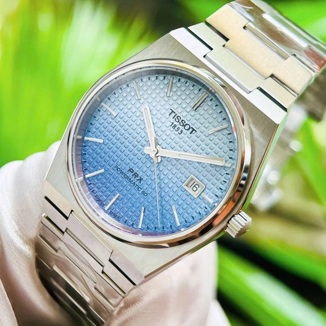 Tissot PRX T137.407.11.351.01 PRX Powermatic 80 Gradient Blue Automatic Men's Watch