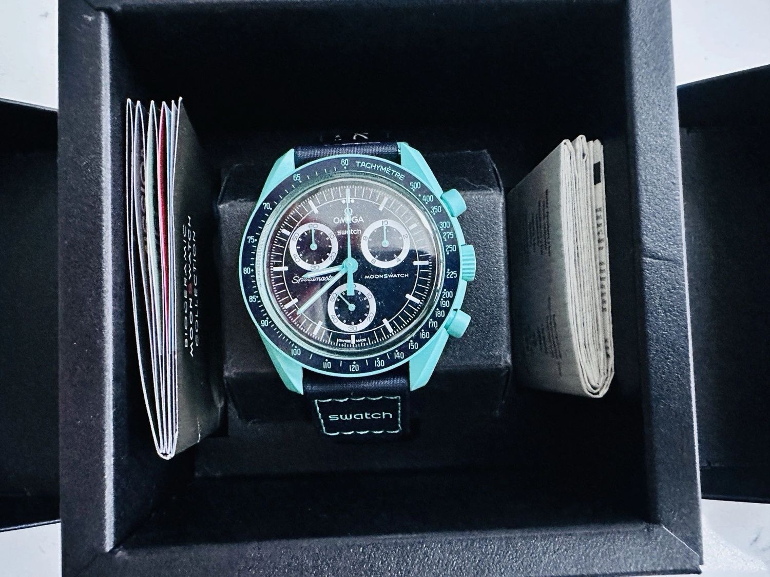 Omega x Swatch - Mission On Earth Polar Lights