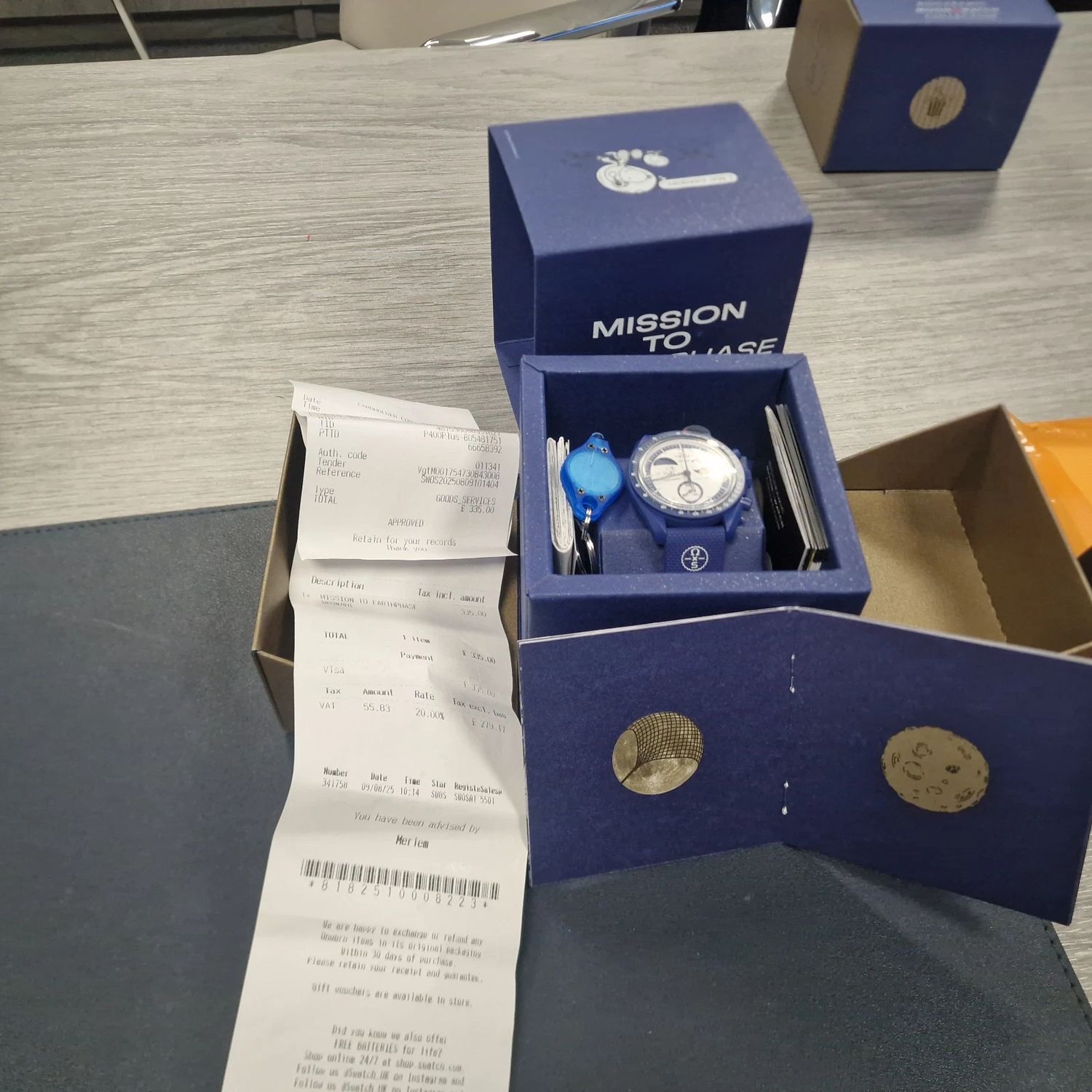 Swatch x Omega (5x Bundle) Mission to Earthphase +Moonshine Gold