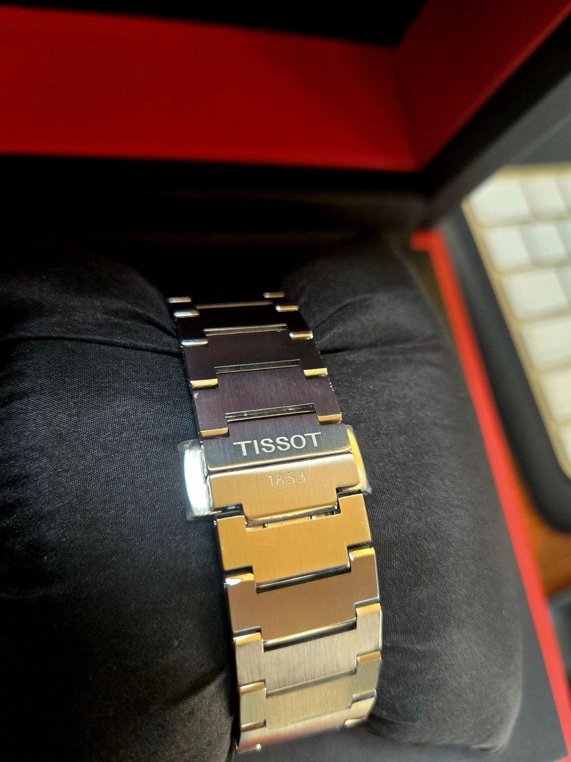 Tissot PRX Powermatic 80 Automatic Blue Dial Solid Gold Bezel T931.407.41.041.00