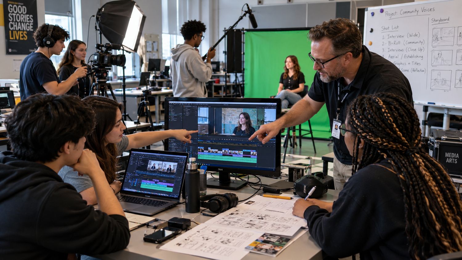 AI Video Creation and Interactive Media for Teachers