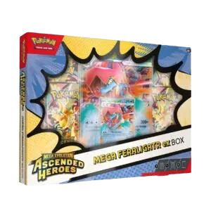 Ascended Heroes Mega Feraligatr EX Box