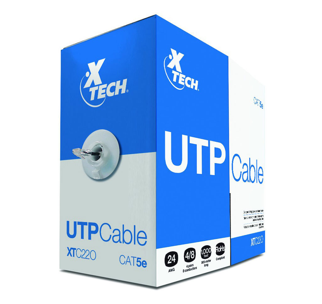 Bobina de cable UTP CAT5e