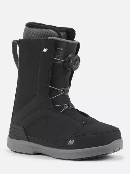 K2 Women's Haven Snowboard Boot, Size: 6, Color: Black