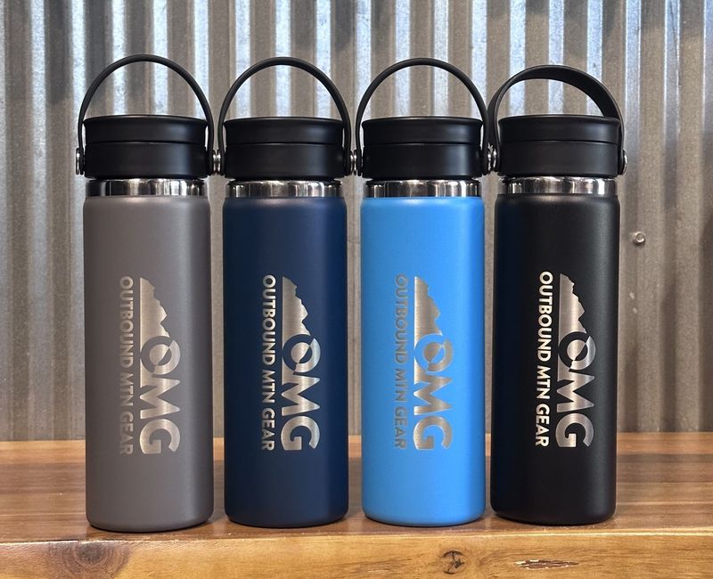 Hydro Flask 20 Oz Wide Flex Sip Logo Bottle