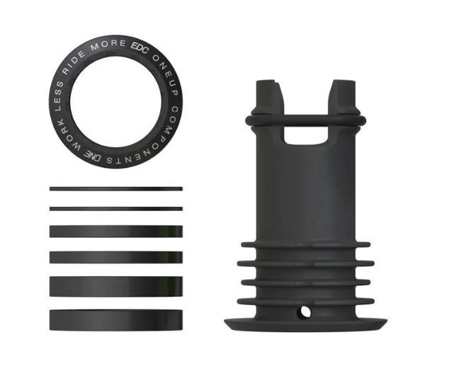OneUp Components EDC Top Cap, Color: Black