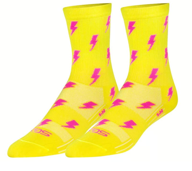 Sock Guy SGX Lit Yellow Socks
